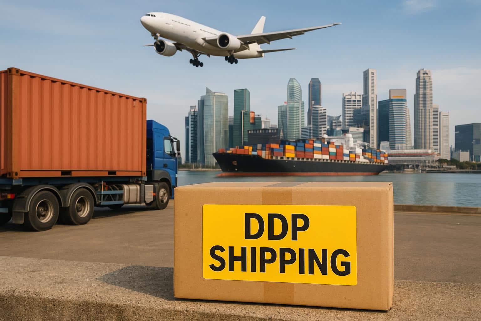 ddp shipping from china to usa sea freight