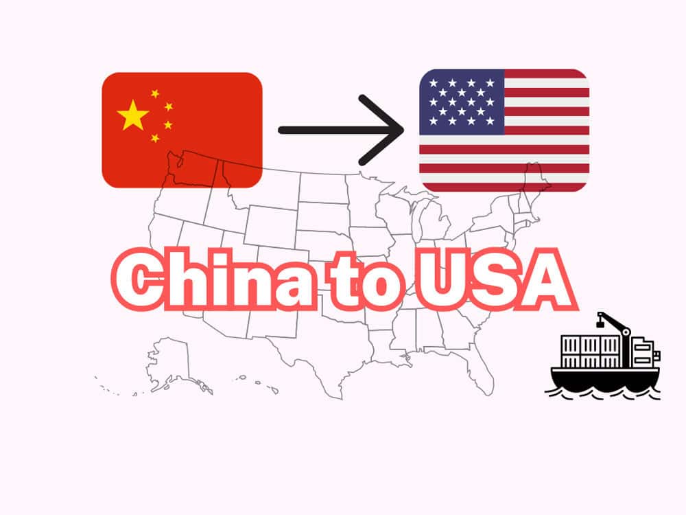 shipping from china to the us