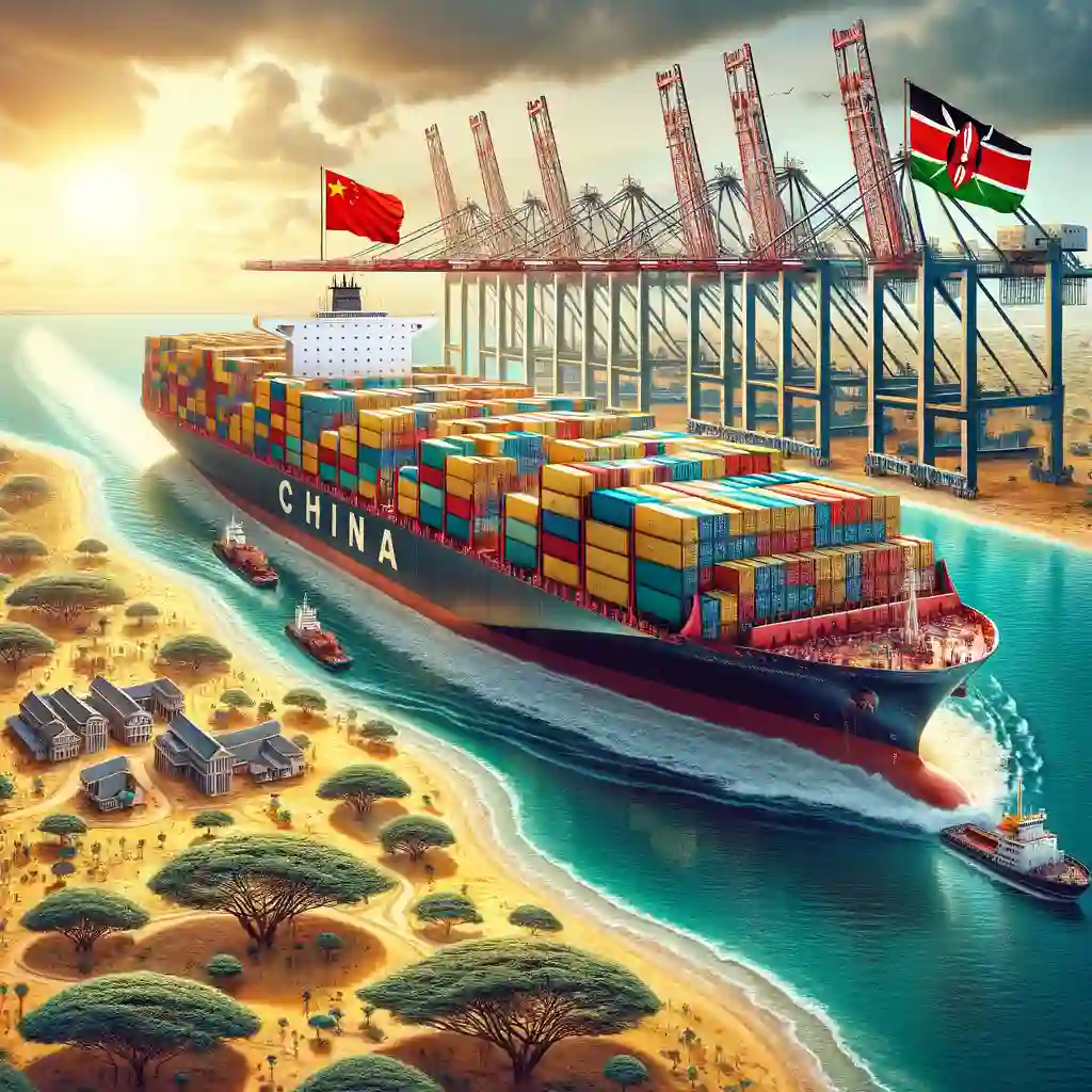 shipping from china to kenya
