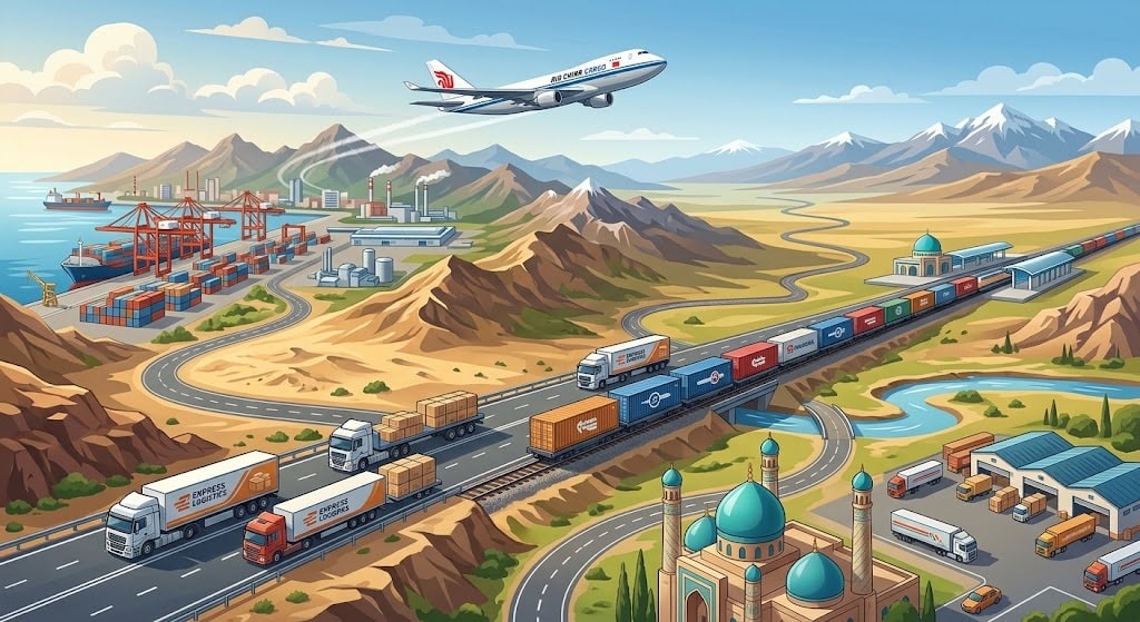 china to uzbekistan